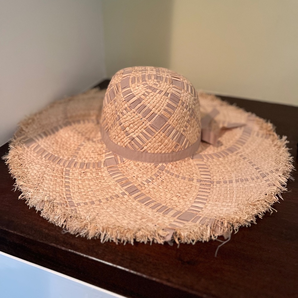 Wide Brim Straw Hat